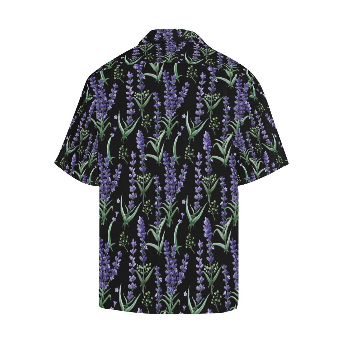 Lavender Pattern Print Design LV01 Men Hawaiian Shirt-JorJune
