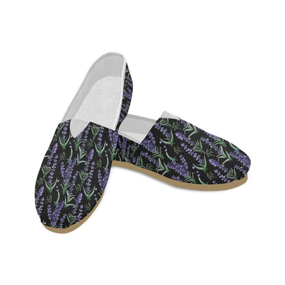 Lavender Pattern Print Design LV01 Women Casual Shoes-JorJune.com