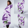 Lavender Pattern Print Design LV02 Hooded Blanket-JORJUNE.COM