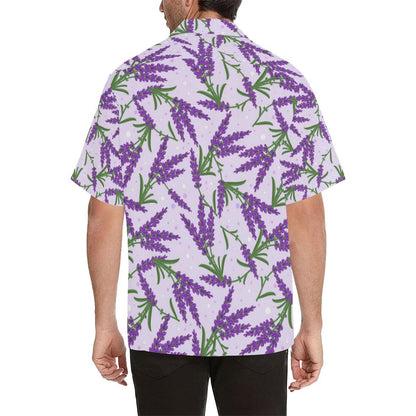 Lavender Pattern Print Design LV02 Men Hawaiian Shirt-JorJune