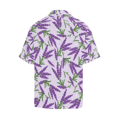 Lavender Pattern Print Design LV02 Men Hawaiian Shirt-JorJune