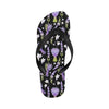 Lavender Pattern Print Design LV04 Flip Flops-JorJune