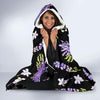 Lavender Pattern Print Design LV04 Hooded Blanket-JORJUNE.COM