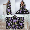 Lavender Pattern Print Design LV04 Hooded Blanket-JORJUNE.COM