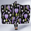 Lavender Pattern Print Design LV04 Hooded Blanket-JORJUNE.COM