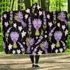 Lavender Pattern Print Design LV04 Hooded Blanket-JORJUNE.COM