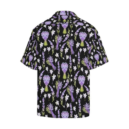 Lavender Pattern Print Design LV04 Men Hawaiian Shirt-JorJune