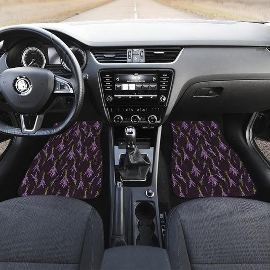Lavender Pattern Print Design LV05 Car Floor Mats-JorJune.com