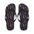 Lavender Pattern Print Design LV05 Flip Flops-JorJune