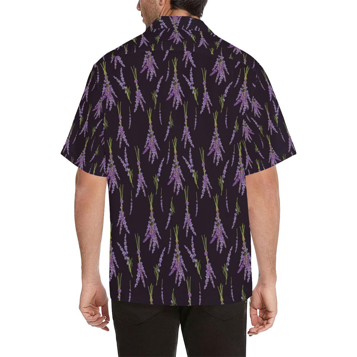 Lavender Pattern Print Design LV05 Men Hawaiian Shirt-JorJune