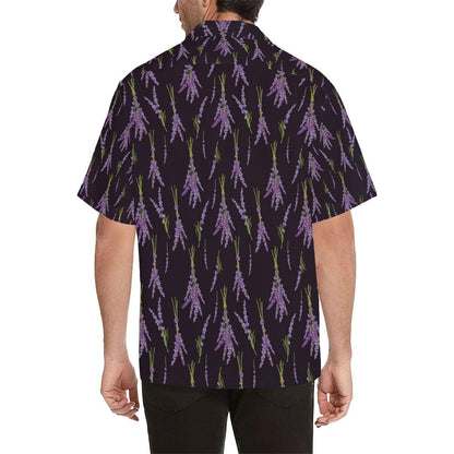 Lavender Pattern Print Design LV05 Men Hawaiian Shirt-JorJune