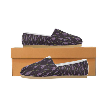 Lavender Pattern Print Design LV05 Women Casual Shoes-JorJune.com