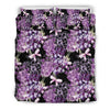 Lavender Pattern Print Design LV06 Duvet Cover Bedding Set-JORJUNE.COM
