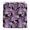 Lavender Pattern Print Design LV06 Duvet Cover Bedding Set-JORJUNE.COM