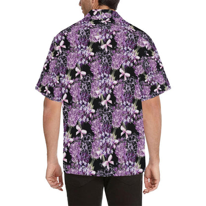 Lavender Pattern Print Design LV06 Men Hawaiian Shirt-JorJune