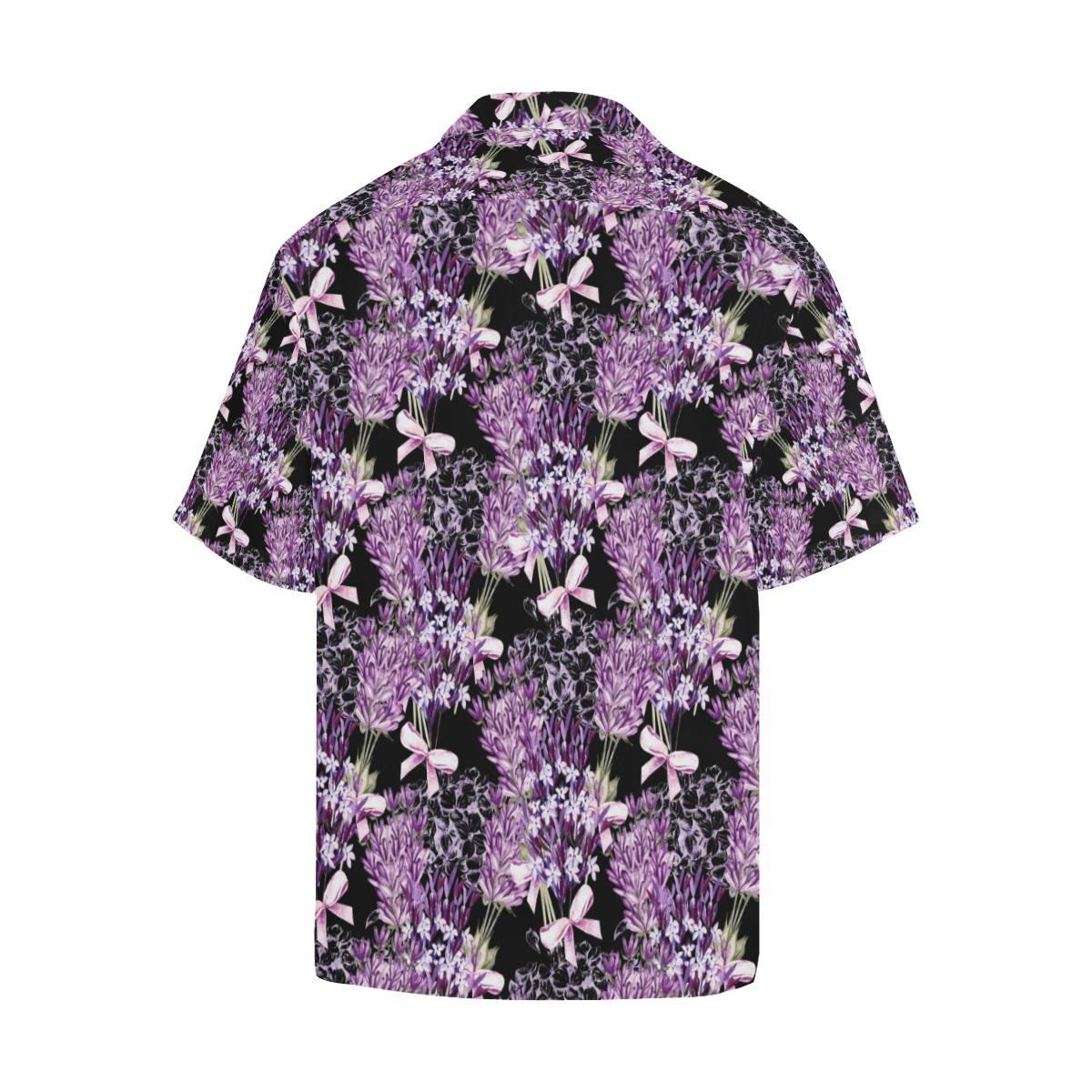 Lavender Pattern Print Design LV06 Men Hawaiian Shirt-JorJune