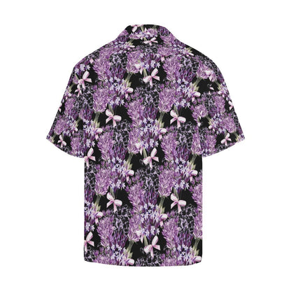 Lavender Pattern Print Design LV06 Men Hawaiian Shirt-JorJune