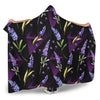 Lavender Pattern Print Design LV07 Hooded Blanket-JORJUNE.COM