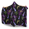 Lavender Pattern Print Design LV07 Hooded Blanket-JORJUNE.COM