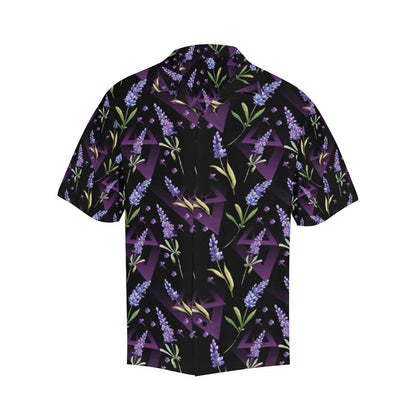 Lavender Pattern Print Design LV07 Men Hawaiian Shirt-JorJune