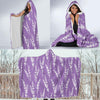 Lavender Pattern Print Design LV08 Hooded Blanket-JORJUNE.COM