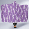 Lavender Pattern Print Design LV08 Hooded Blanket-JORJUNE.COM