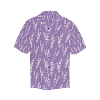 Lavender Pattern Print Design LV08 Men Hawaiian Shirt-JorJune