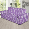 Lavender Pattern Print Design LV08 Sofa Slipcover-JORJUNE.COM