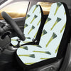 Leek Pattern Print Design 03 Car Seat Covers (Set of 2)-JORJUNE.COM