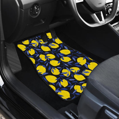 Lemon Pattern Print Design LM01 Car Floor Mats-JorJune.com