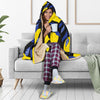 Lemon Pattern Print Design LM01 Hooded Blanket-JORJUNE.COM