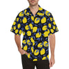 Lemon Pattern Print Design LM01 Men Hawaiian Shirt-JorJune