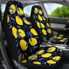 Lemon Pattern Print Design LM01 Universal Fit Car Seat Covers-JorJune