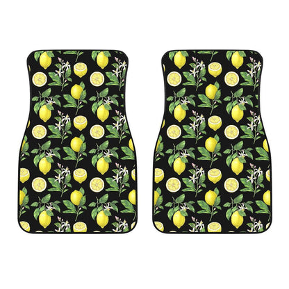 Lemon Pattern Print Design LM02 Car Floor Mats-JorJune.com