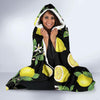 Lemon Pattern Print Design LM02 Hooded Blanket-JORJUNE.COM