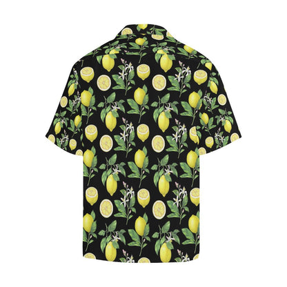 Lemon Pattern Print Design LM02 Men Hawaiian Shirt-JorJune