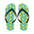 Lemon Pattern Print Design LM04 Flip Flops-JorJune