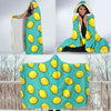 Lemon Pattern Print Design LM04 Hooded Blanket-JORJUNE.COM