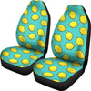 Lemon Pattern Print Design LM04 Universal Fit Car Seat Covers-JorJune