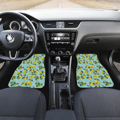 Lemon Pattern Print Design LM05 Car Floor Mats-JorJune.com