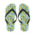 Lemon Pattern Print Design LM05 Flip Flops-JorJune