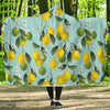 Lemon Pattern Print Design LM05 Hooded Blanket-JORJUNE.COM