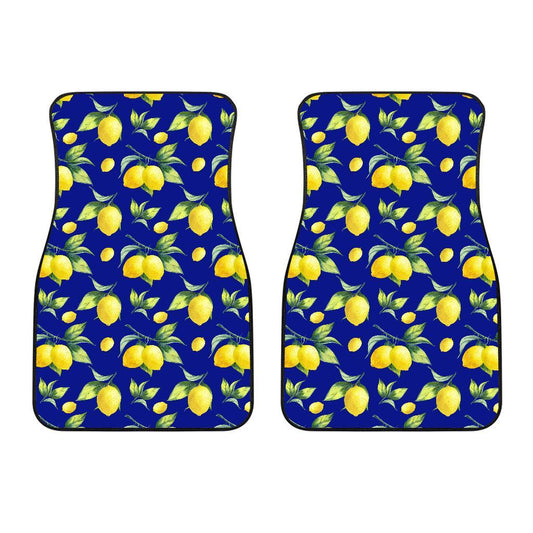 Lemon Pattern Print Design LM06 Car Floor Mats-JorJune.com