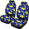 Lemon Pattern Print Design LM06 Universal Fit Car Seat Covers-JorJune