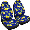 Lemon Pattern Print Design LM06 Universal Fit Car Seat Covers-JorJune