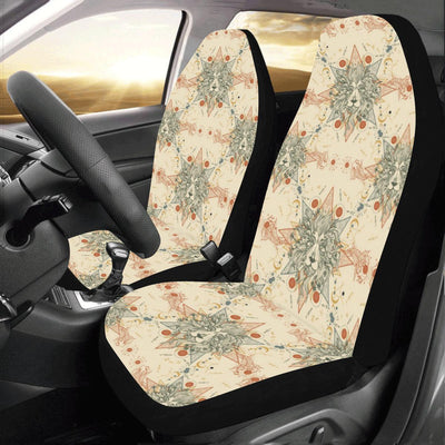 Leo Pattern Print Design 02 Car Seat Covers (Set of 2)-JORJUNE.COM