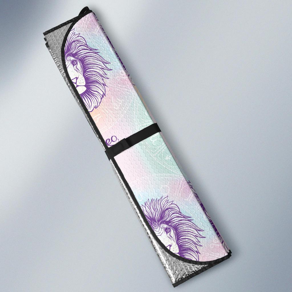 Leo Pattern Print Design 03 Car Sun Shades-JORJUNE.COM