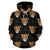 Leopard Head Pattern All Over Print Hoodie