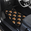 Leopard Head Pattern Car Floor Mats