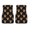 Leopard Head Pattern Car Floor Mats